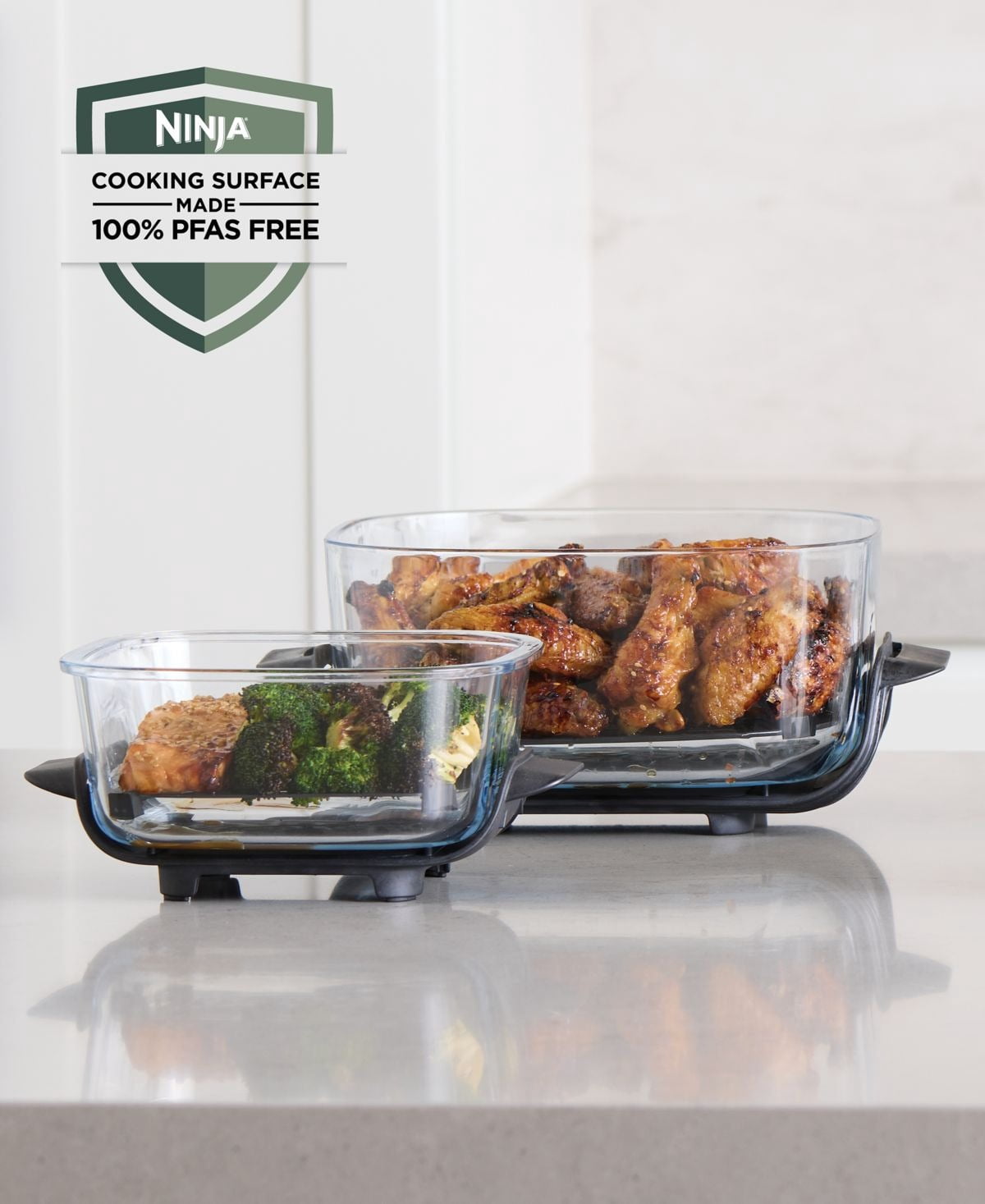 4 - in - 1 Portable Glass Air Fryer Cooking System
