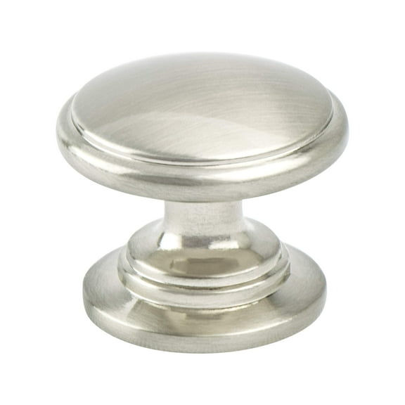 Berenson 9375-1BPN-P 1.187 in. dia. Advantage Plus 5 Knob with Brushed Nickel