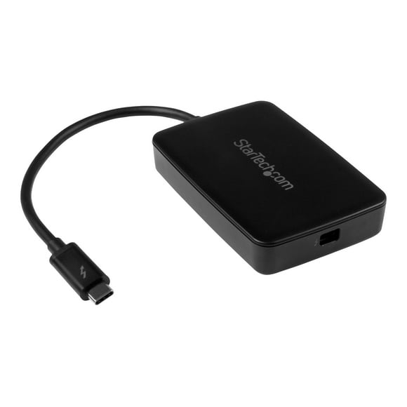 Thunderbolt 1 10Gbps, TB3 to TB2 Converter, TB3 Certified, Windows & Mac Thunderbolt 2 AThunderbolt 3 Daptateur vers Ordinateur Portable TB3 vers TB2 Displays & Devices, Thunderbolt 2 20Gbps Ou - 8in Attached Cable (TBT3TBTADAP) - Adaptateur Thunderbolt 3 - Mini Port d'Affichage (F) à 24 Broches