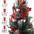 thumbnail image 3 of Cascabel de Navidad de 15 pulgadas, adorno de trineo, campanas de Polar Express impresas, campanas de Joy Believe para manualidades, decoración de árbol de Navidad, 3 of 4