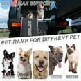 thumbnail image 4 of Dog Ramp for Bed Non-Slip Portable Folding Stairs Upgraded Model with Non-slip Surface Black, 4 of 7