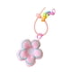 thumbnail image 2 of Llavero con colgante de flor para coche, mochila, bolso, cartera, accesorios Rosa, 2 of 9