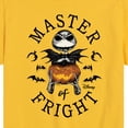 thumbnail image 3 of The Nightmare Before Christmas - Master Of Fright - Youth Short Sleeve Graphic T-Shirt, 3 of 5
