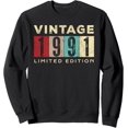 thumbnail image 1 of clásico 1991 - Sudadera retro de cumpleaños de edición limitada, 1 of 5