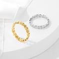 thumbnail image 3 of Anillo de acero de titanio con forma de dólar estadounidense, creativo, hueco, con corte por láser, joyería de moda, anillo de Nafu con moneda y fortuna, 3 of 5