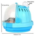 thumbnail image 3 of Cage Portable Transparente pour Animaux de Compagnie Respirante Transporteur de Voyage pour Animaux en Plastique, 3 of 9