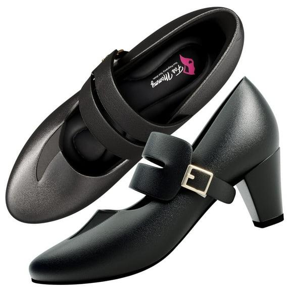 ForMommy Isabella Black Maternity Dress Shoes - Doctor-Designed Pregnancy Comfort Size 8