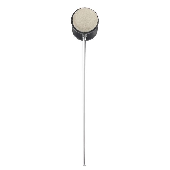Soidarity Kick Hammers Pedal de pie Mano de obra de fieltro para principiantes Batidor de acero inoxidable a prueba de herrumbre Mazo Artesanía Piezas de Accesorios para instrumentos musicales Soidarity OD028479-00