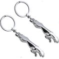 thumbnail image 1 of Personality Animal Keyrings 2PCS Jaguar Key Chain for Men,Creative Metal Keychains,Keyfob Bag Charm, Handbag Car Decoration,L, 1 of 4