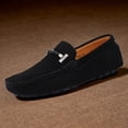 thumbnail image 1 of Mocasines de conducción para hombre, mocasines ligeros y transpirables, zapatos antideslizantes para primavera y verano, 1 of 9