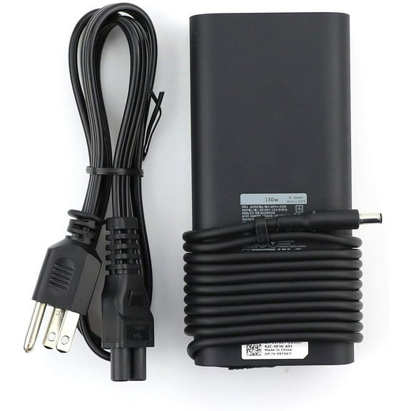 130W 19.5V AC Adapter Charger for Dell XPS 15 Inspiron 7347 HA130PM130 06TTY6 RN7NW DA130PM13Z