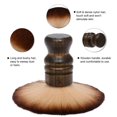 thumbnail image 3 of Cepillo de plumero de cuello grande, cepillo de limpieza facial de peluquero suave, kits de corte con mango de madera para cabello de nailon para todos los barberos y estilistas, 3 of 5