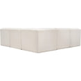 thumbnail image 3 of Meridian Furniture Ollie Cream Boucle Fabric Modular Sectional, 3 of 10