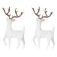 thumbnail image 1 of MasteelfCA 2pcs Cake Topper Deer Cake Topper Plastic Cake Topper Birthday Cake Ornament, 1 of 7