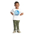 thumbnail image 3 of Lazy Beach Bum Procrastinator Retro Toddler Boy Girl T Shirt Infant Toddler Brisco Brands 5T, 3 of 6