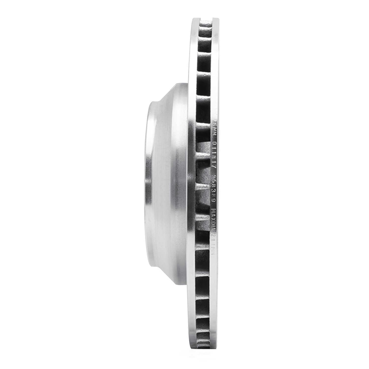 Dynamic Friction Company 631-02089L DFC Brake Rotor - Drilled And Slotted - Silver