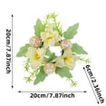 thumbnail image 2 of Easter Egg Candlesticks Simulation Flower Decorative Safe Versatile, 2 of 3