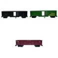 thumbnail image 1 of segolike 3x 1/87 Simulation Plastique Chemins de Fer Rails Rails Cargo Carriage HO Paysage, 1 of 9