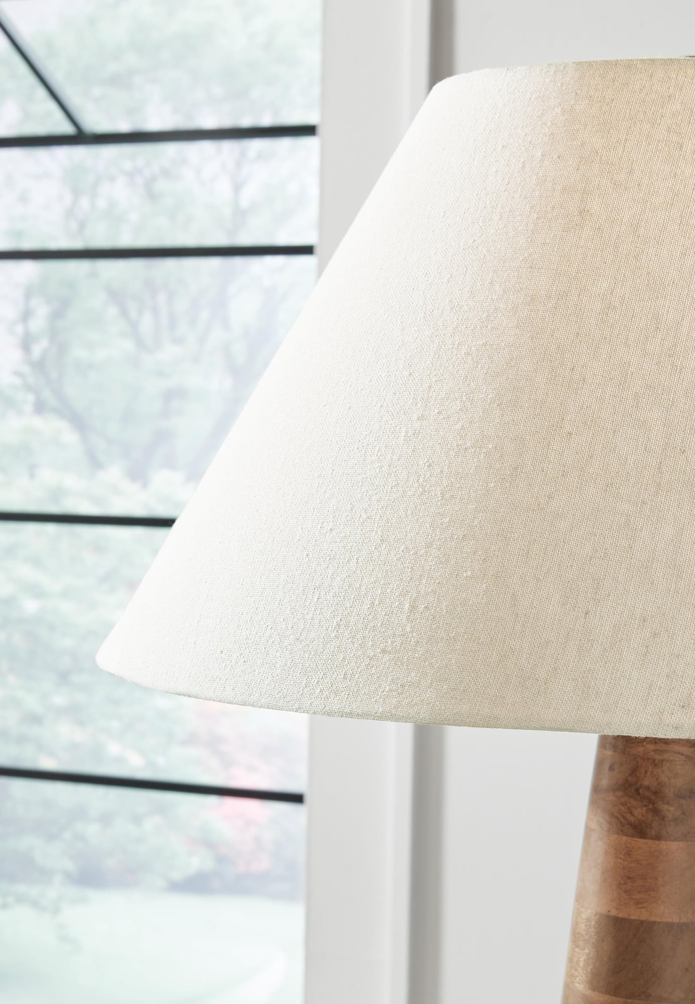 Signature Design by Ashley Danset Wood Based Floor Lamp