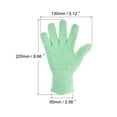 thumbnail image 2 of Guantes de limpieza de polvo Uxcell, mitones de microfibra, verde menta, 2 pares, 2 of 5