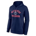 thumbnail image 2 of Women's Navy Washington Wizards Overtime Pullover Hoodie, 2 of 3