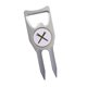 thumbnail image 5 of Golf Divot Tool Golf Divot Repair Tool Herramienta magnética Divot con marcador de pelota Golf argén, 5 of 8