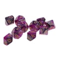 thumbnail image 2 of Juego de Dados de 10 Caras Sunnimix 10 Dados 16 mm Púrpura + Gris, 2 of 8