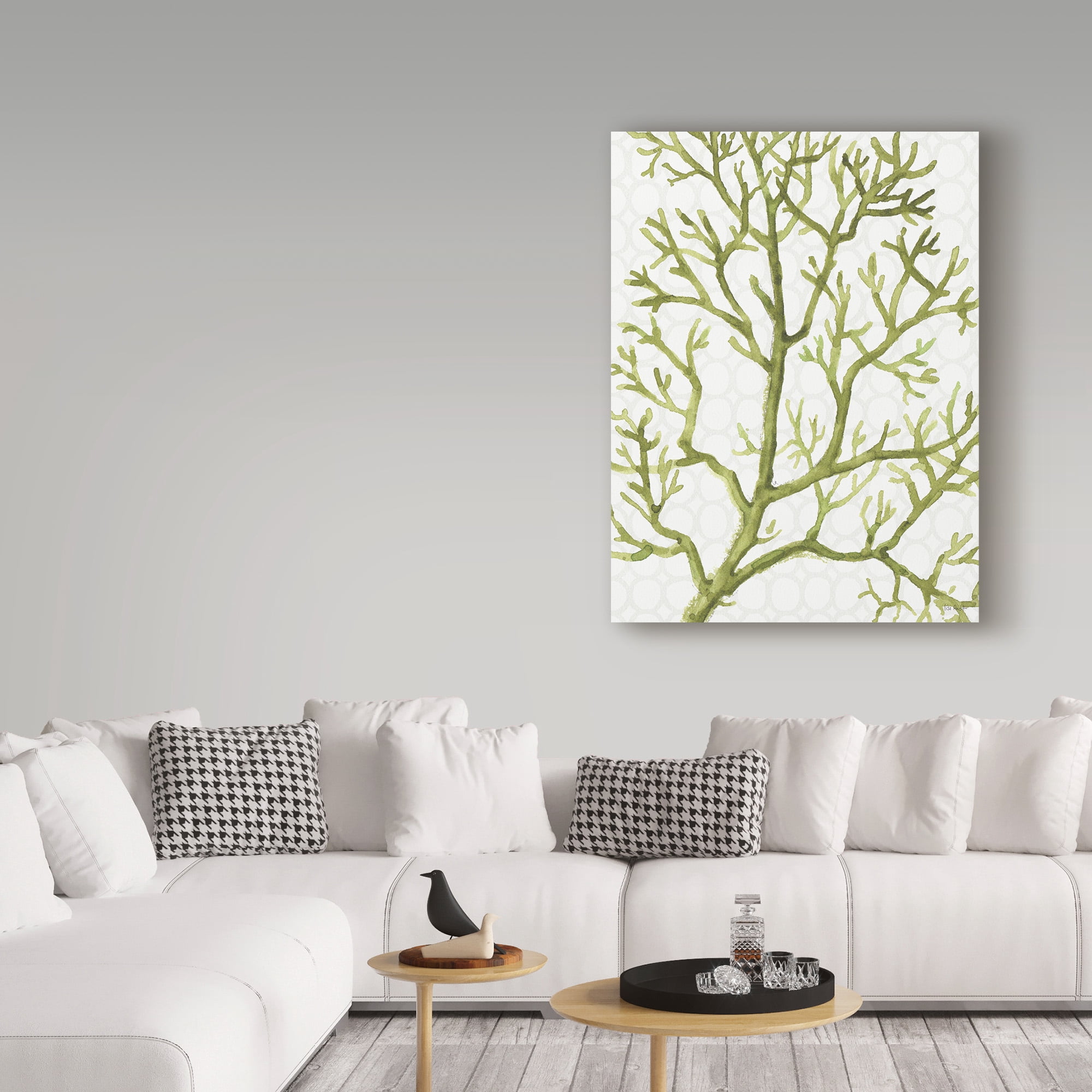 Trademark Fine Art 'Mixed Greens XXV' Canvas Art by Lisa Audit