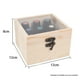 thumbnail image 1 of Bewildely Caja de aceite esencial de 15 ranuras Estuche de almacenamiento Organizador Botellas de aceite esencial Caja de almacenamiento Almacenamiento y organización del hogar Bewildely HA021860-00, 1 of 1