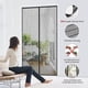 thumbnail image 4 of Magnetic Mosquito Net Door - Durable, Breathable, Mosquito Net Anti-mosquito Elegant(Black) 85X210CM, 4 of 5