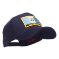 thumbnail image 5 of Guatemala Flag Embroidered Patch Cap - Navy OSFM, 5 of 5