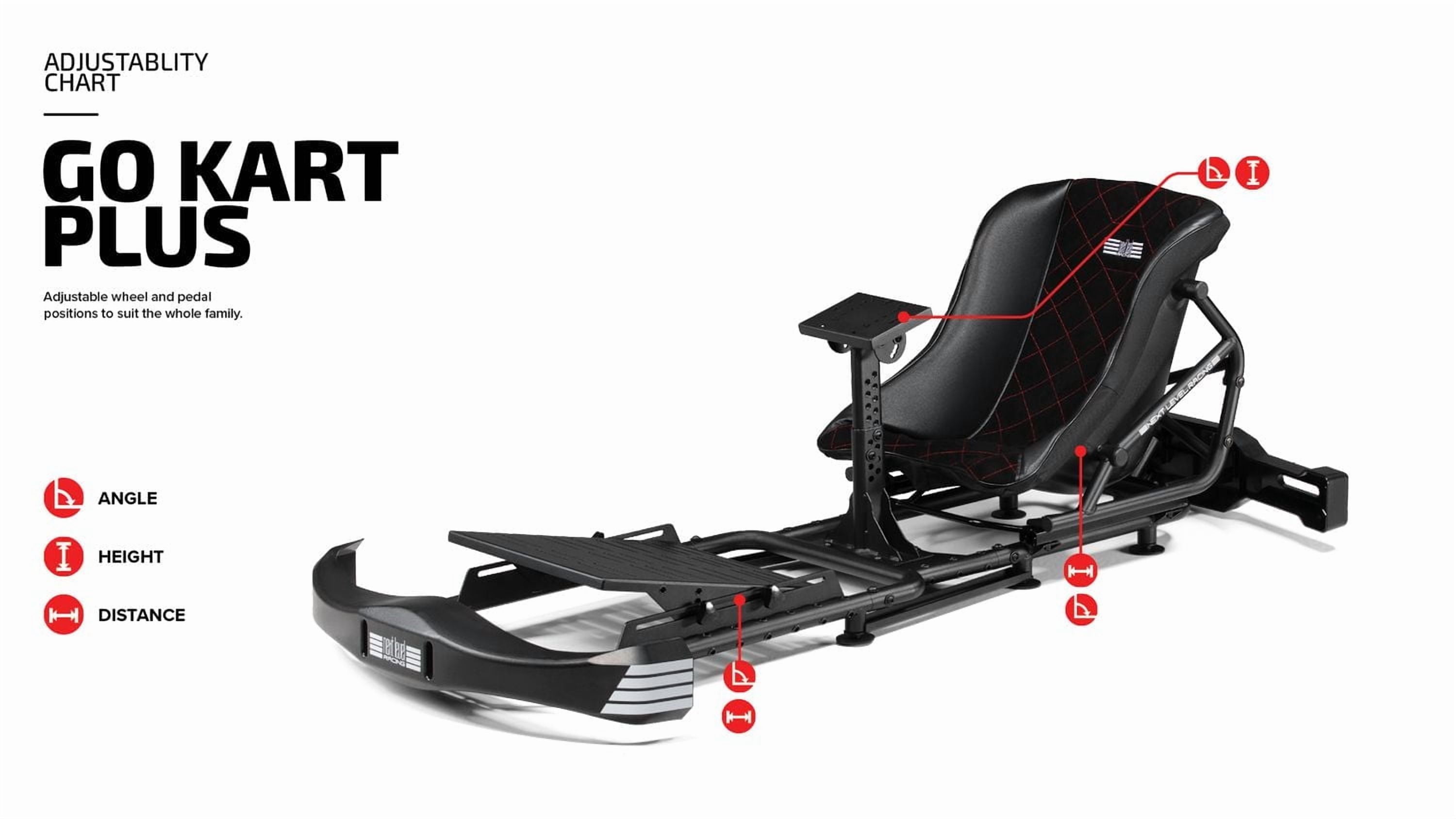 Next Level Racing Go Kart Plus コックピット Go Kart Plus l Go Kart Racing Simulator l Best Karting Simulator