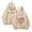 Beige, variant on TIANZEN Womens Casual Long Sleeve Graphic Tee Shirts Hooded Sweatshirts Pullover Tops For Women Tunic Jacket