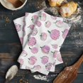 thumbnail image 6 of Pink Pumpkins Fall 1 Pack Kitchen Towel, Water Absorbent Dish Towel, Watercolor Thanksgiving Decorative Hand Towels - Quick Drying Cloth for Cooking Baking, 18x28 Inch, 6 of 8