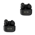 thumbnail image 4 of Inteprter Auricular Bluetooth compatible con tapa de silicona Control táctil Auricular Auricular Negro Negro 2piezas, 4 of 6