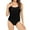 Black, variant on Sexy Women's Swimsuit Body Con Backless Bikini