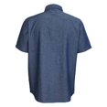 thumbnail image 2 of Camisa George Talla M de Mezclilla Manga Corta Azul Oscuro, 2 of 4