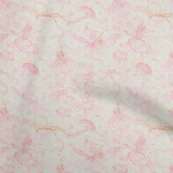 oneOone Georgette Viscose Light Pink Fabric Texture Quilting Supplies Print Sewing Fabric By The Yard 42 Inch Wide