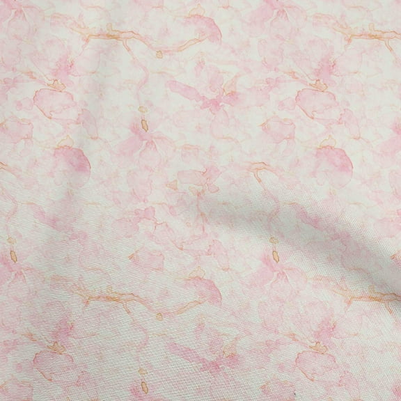 oneOone Polyester Spandex Light Pink Fabric Texture Fabric For Sewing Printed Craft Fabric By The Yard 56 Inch Wide