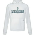 thumbnail image 2 of Men's Levelwear White Seattle Mariners Relay Journey Pullover Hoodie, 2 of 3