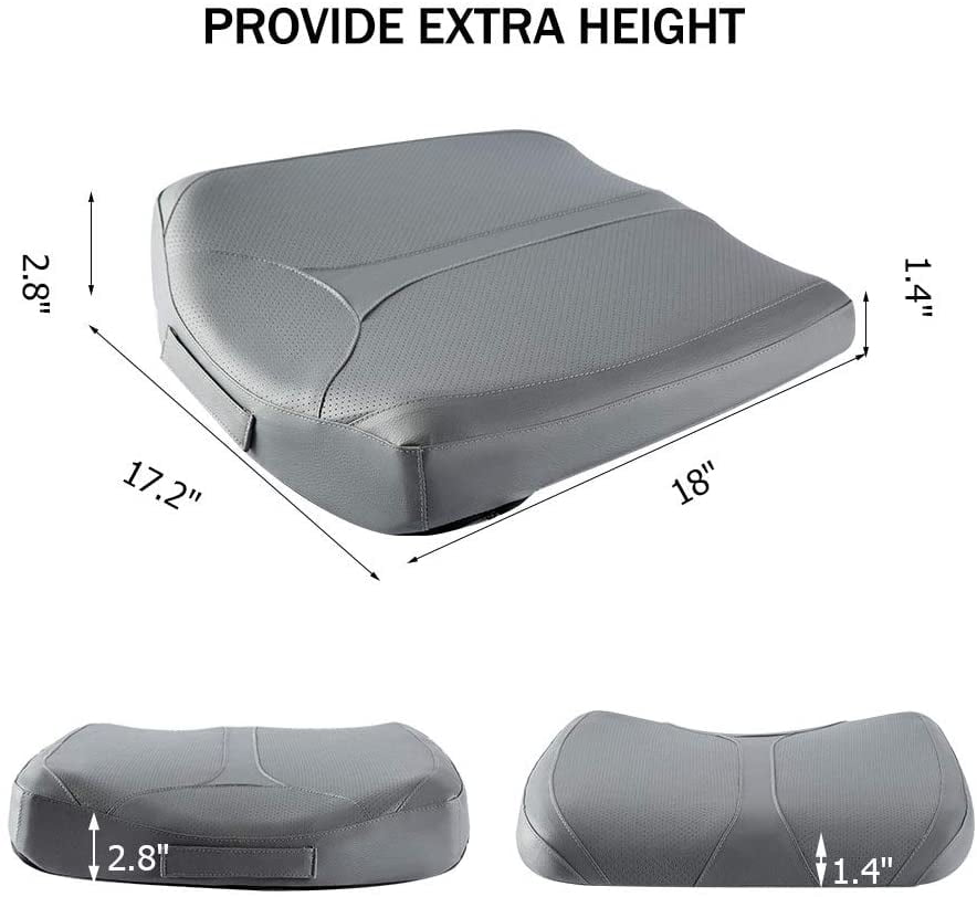  Memory Foam Car Seat Cushion, Heightening Driver Seat Cushion  for Short People Ergonomic Automotive Seat Pad Suitable for Office Home  School Truck Wheelchair : Everything Else