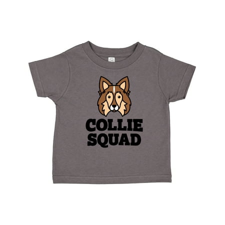 

Inktastic Dog Collie Squad Gift Toddler Boy or Toddler Girl T-Shirt