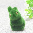thumbnail image 4 of Zeus Desktop Ornament Realistic Looking Eye-catching Plastic Novelty Easter Bunny Statue Desktop Decor for Home, 4 of 7