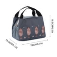 thumbnail image 7 of openpig Lunch Bag for Women & Men Adult Insulated Lunch Box, Small Leakproof Cooler Food Lunch Containers Reusable High Capacity Lunch Tote Bags for Work, Travel, Outdoor (Navy), 7 of 7