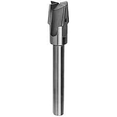 

Value Collection 11/16 Diam 1/2 Shank Diam 4 Flutes Straight Shank Interchangeable Pilot Counterbore