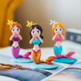 thumbnail image 2 of Decor Resin Mermaid Desktop Ornament for Decoration Red Craft, 2 of 4