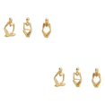 thumbnail image 3 of tssuouriy Elegant Decoration Thinker Statue To Add Charm To Home Materials Gift Choice gold 2Set, 3 of 6