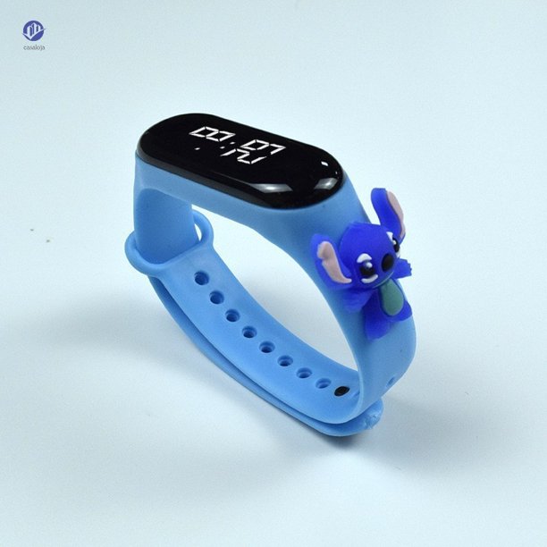 Moda Lindo led De Dibujos Animados digimon Niños Deportes Digitales Impermeable Capitán América iron man spider hulk batman Reloj Gao Jiahui unisex