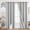 Grayish White, variant on 100% Blackout Curtains Linen Textured Double-Sided Thermal Insulated for Bedroom-Energy Saving Grommet Top Window Drapes for Living Room,84 Inches Long 2 Panels Set(52"W x 84"L Ivory White)