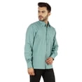 thumbnail image 3 of Bestman Chemise Imprimée pour Hommes en Coton, Manches Longues, Boutonnée, pour Bureau, 3 of 7